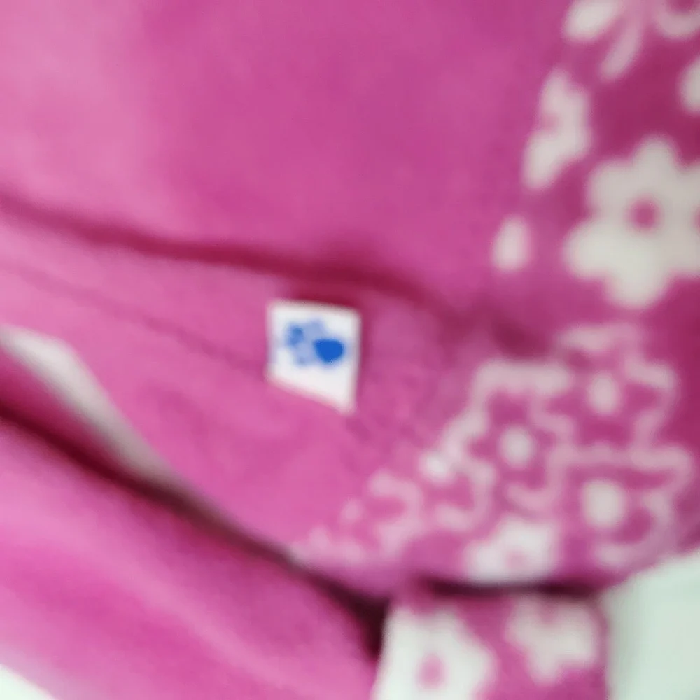 Vintage 90s Blues‎ Clues Embroidered Fleece Jacket Kids 2t Purple Pink Girls